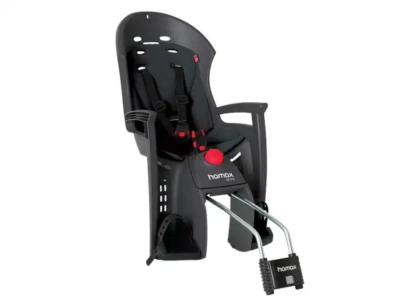 Hamax Siesta child seat rear dark grey/black