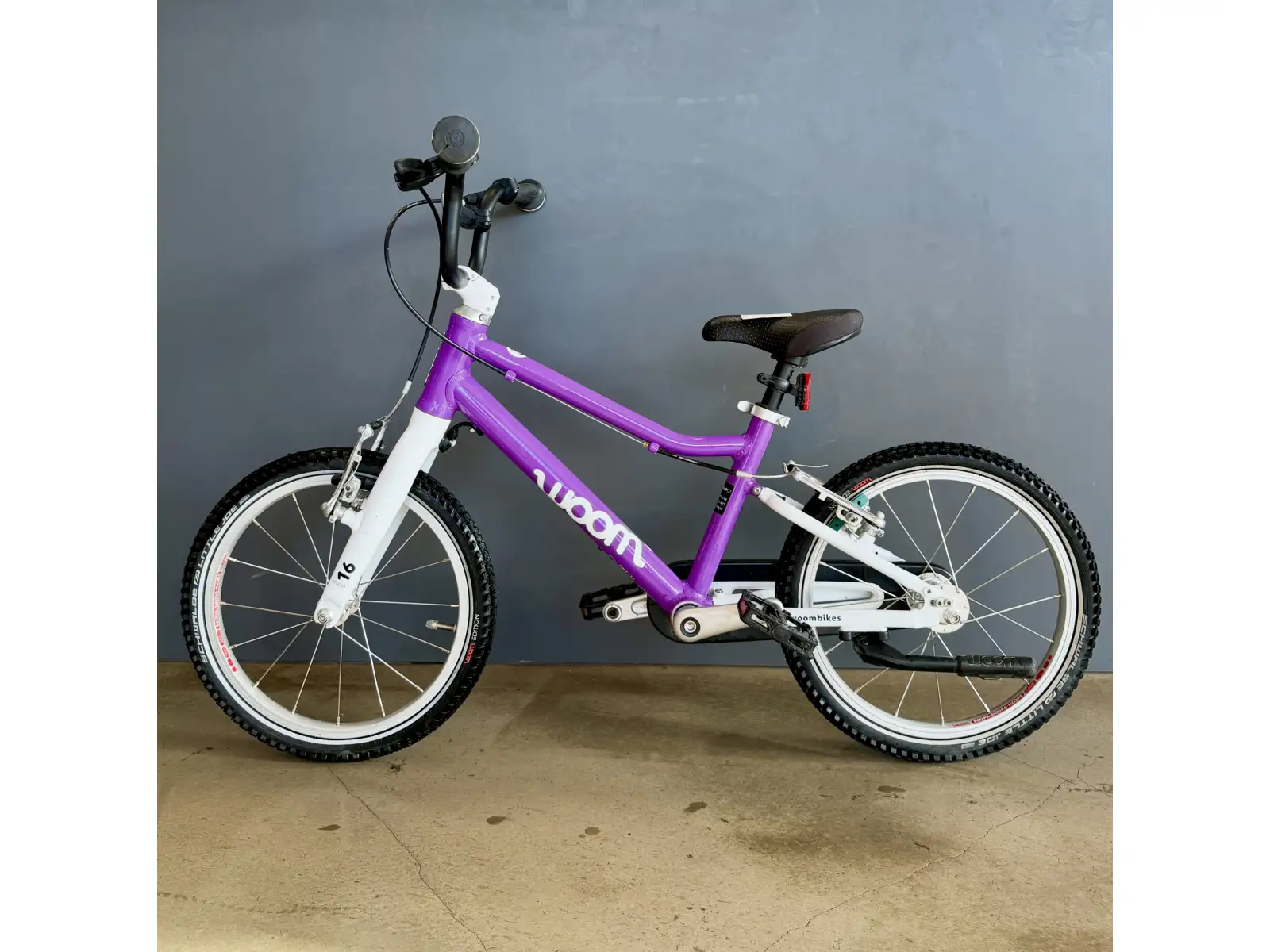 Woom 3 Purple 16 children's bike - BAZAAR