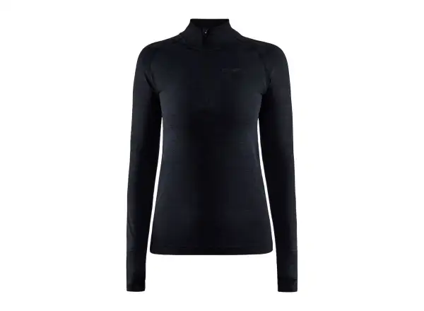 Craft CORE Dry Active Comfort Zip women's long sleeve shirt black