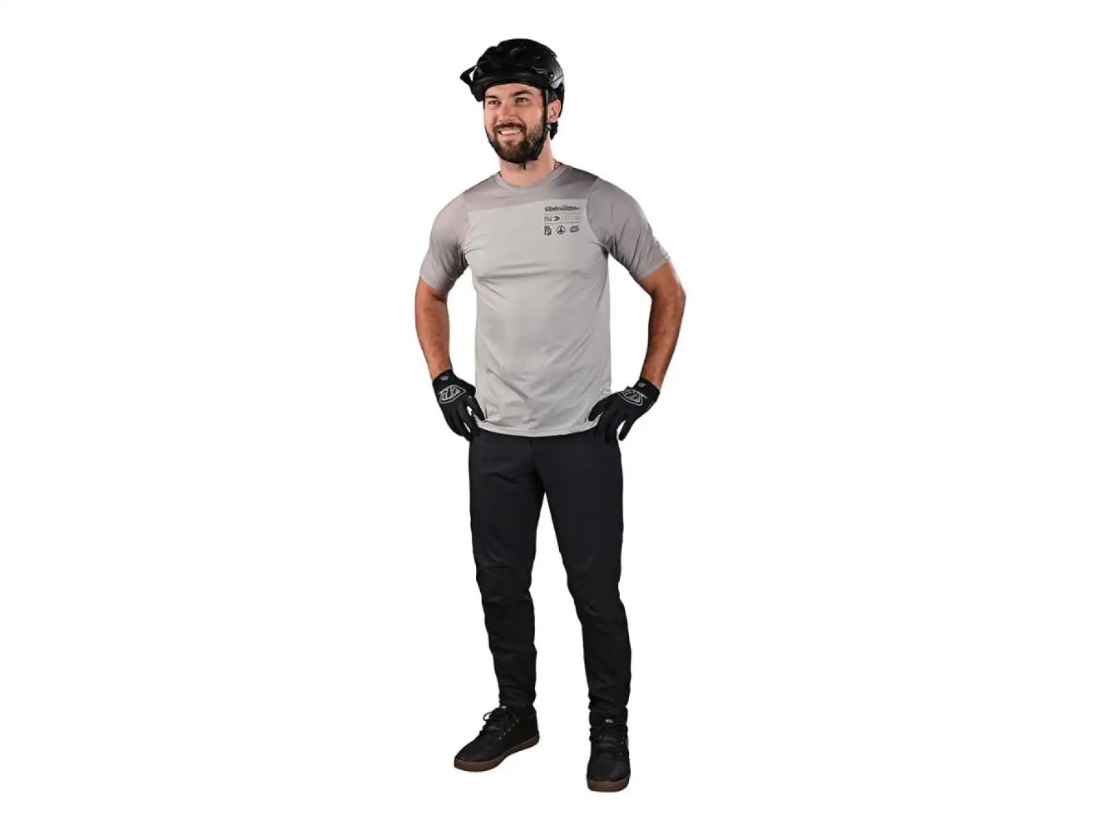 Troy Lee Designs Skyline men's jersey short sleeve Mono Quarry