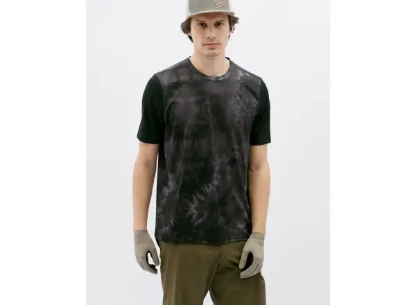 Silvini Aldeno men's jersey short sleeve Charcoal/Black