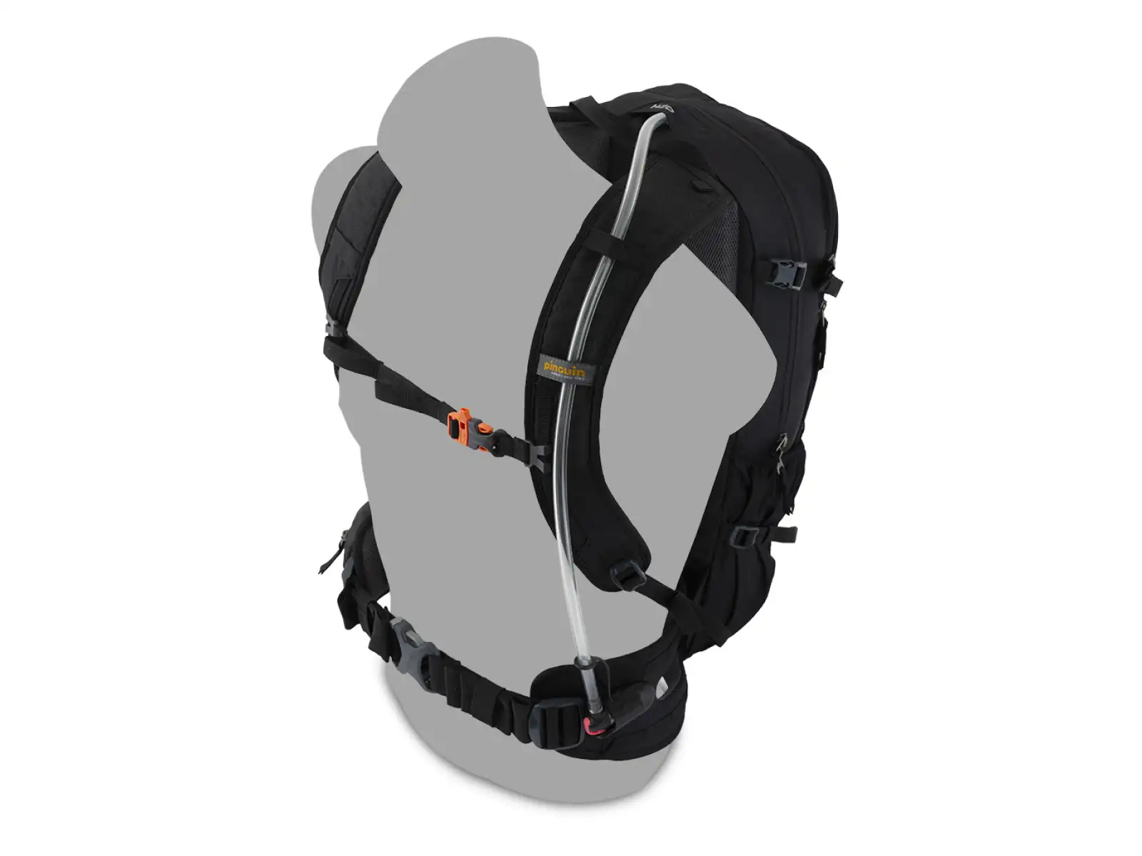 Pinguin Flux 15 backpack Black