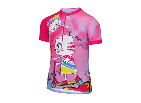 Etape Rio kids jersey short sleeve pink