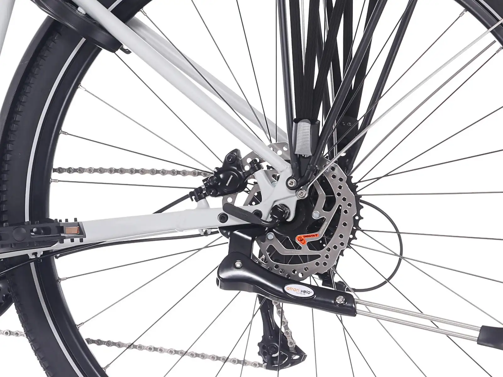 Rock Machine Rokk 40 Easy Entry trekking bike Gloss Limerock Grey