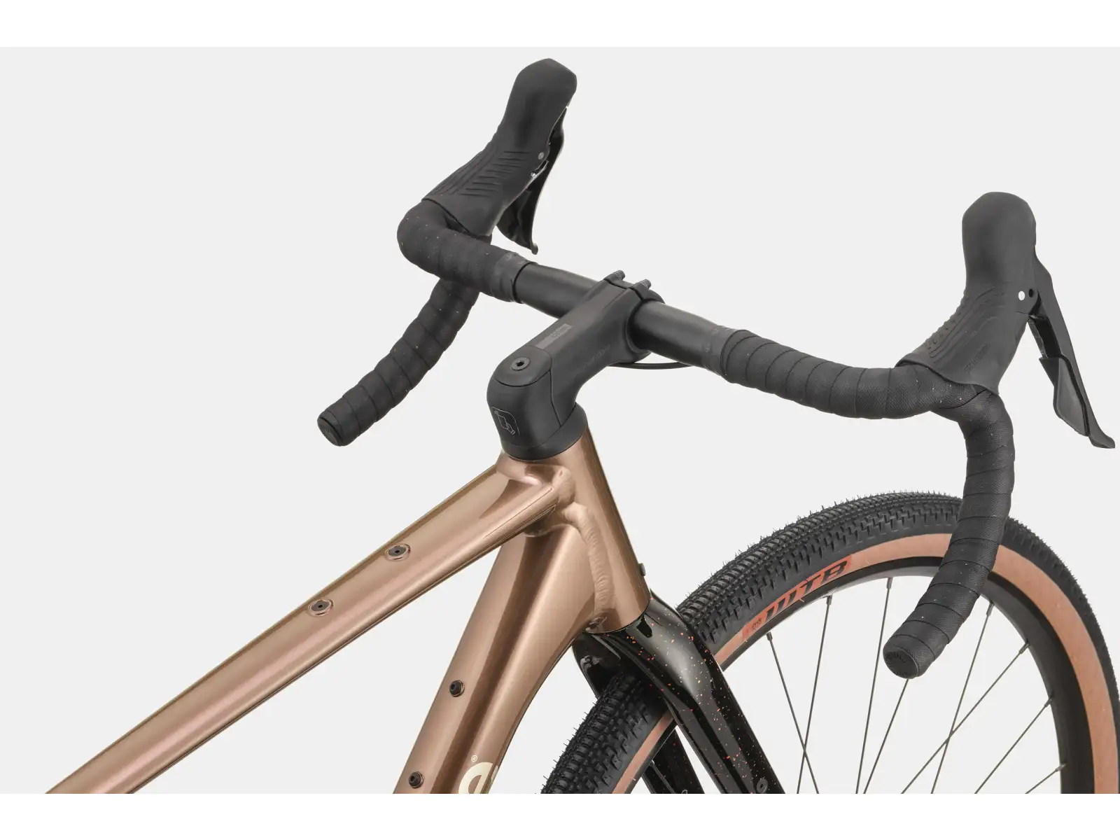 Cannondale Topstone CAAD 1 GRX 2X gravel bike Platinum Bronze
