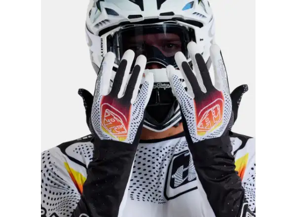 Troy Lee Designs Air Optic gloves White/Black