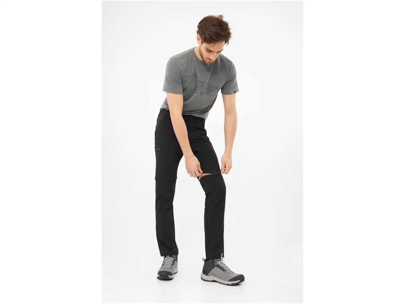 Viking Rocklyn 2in1 men's pants black