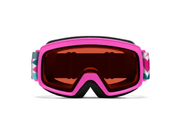 Smith Rascal children's ski goggles Vivid Pink Hearts / RC36