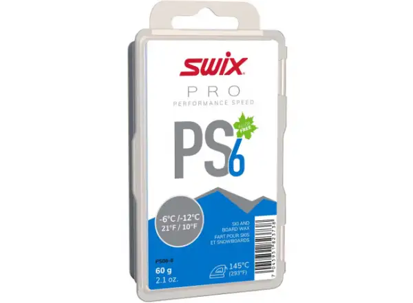 Swix PS06-6 Pure Speed glide wax 60g