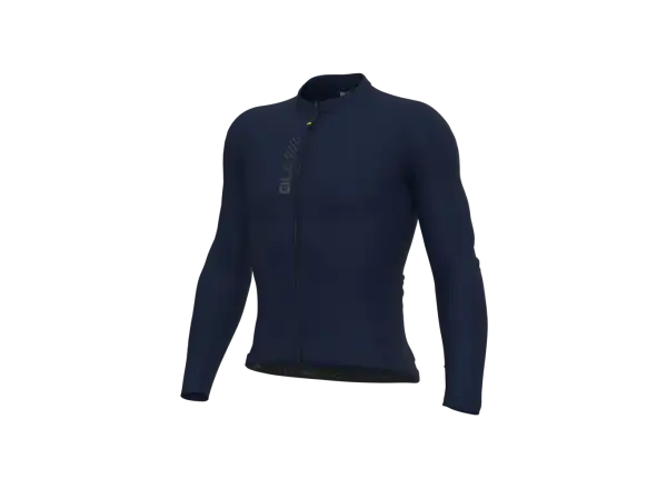 Alé Pragma Color Block men's cycling jersey long sleeve Navy Blue