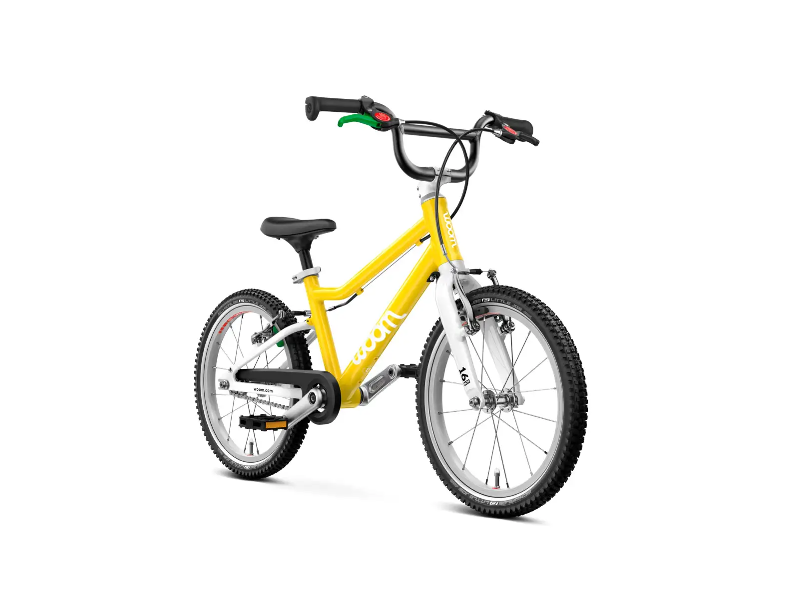 Woom GO 3 children's bike 16" Vibrant Yellow