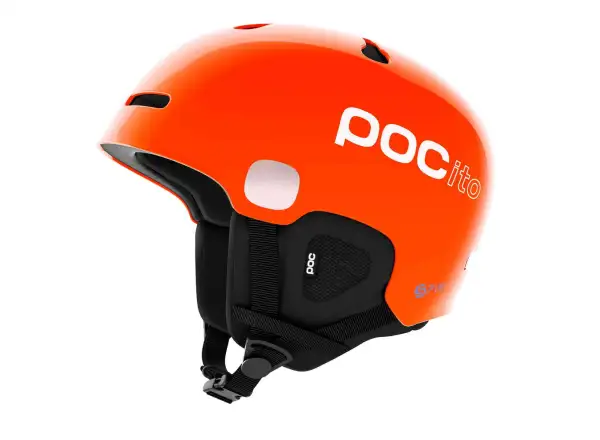 POC POCito Auric Cut MIPS kids ski helmet Fluorescent Orange size M-L (55-58 cm)