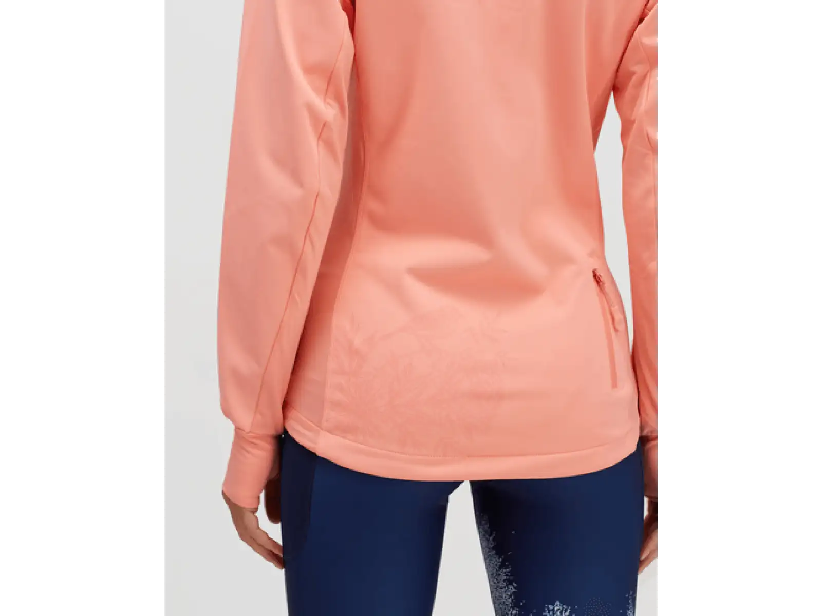 Silvini Monna women's softshell jacket orange/navy