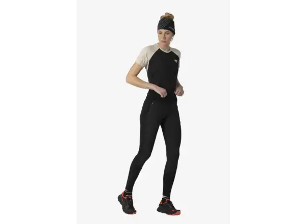 Dynafit Alpine Softshell Hybrid women's running pants Black Out