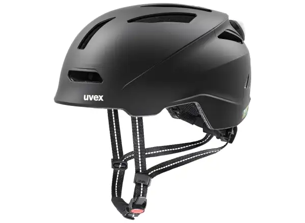Uvex Urban planet LED helmet Black matt