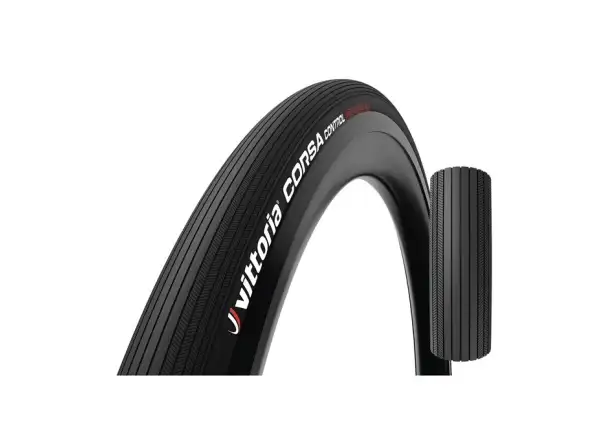 Vittoria Corsa Control G2.0 28" 30 mm road tubular full black