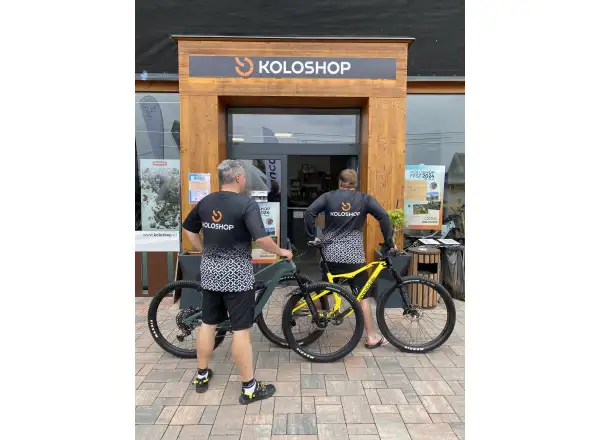 Koloshop Sensor men's jersey long sleeve Black