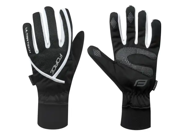 Force Ultra Tech winter gloves black/white
