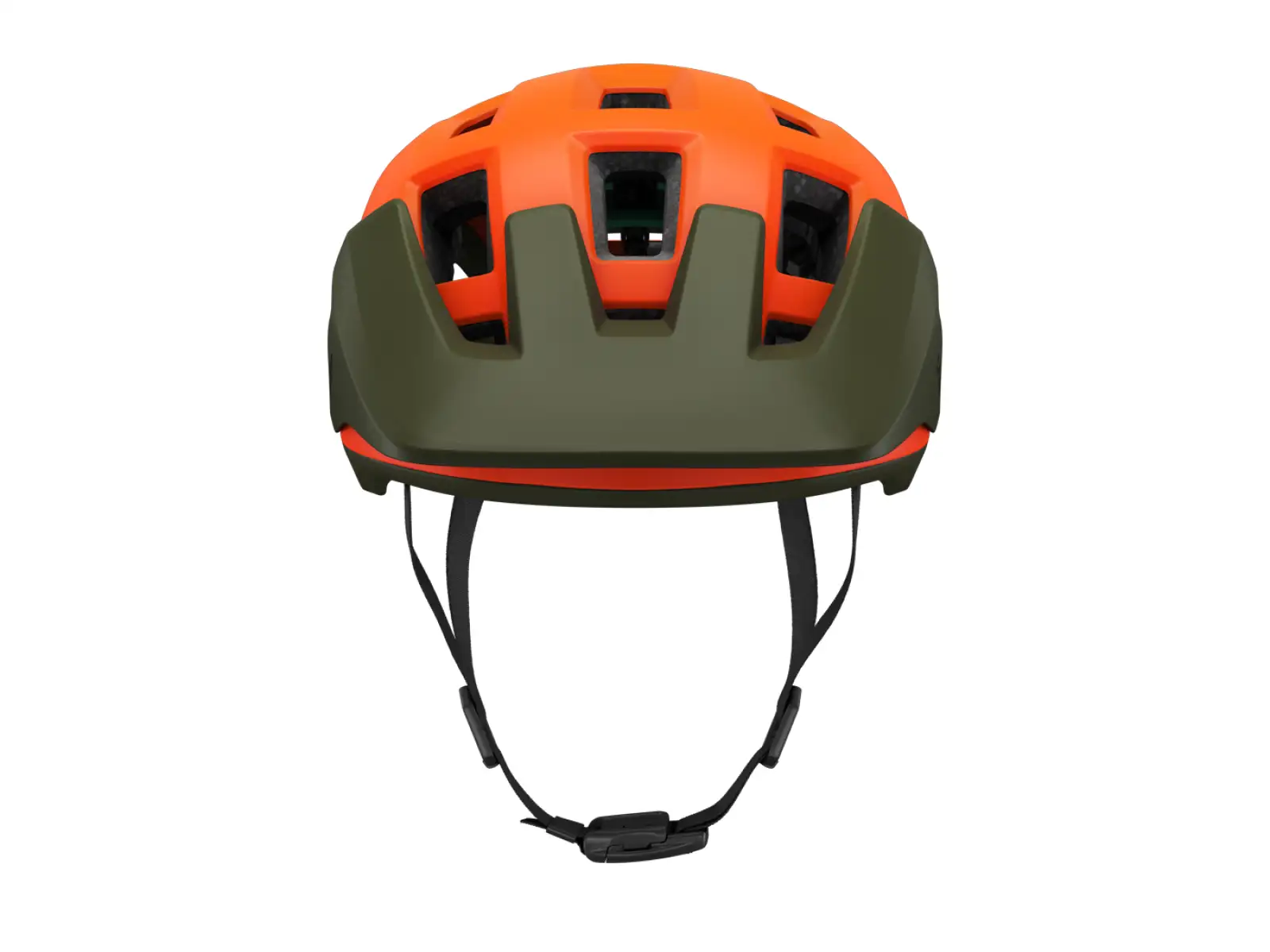 Lazer Coyote KinetiCore helmet Orange / Green