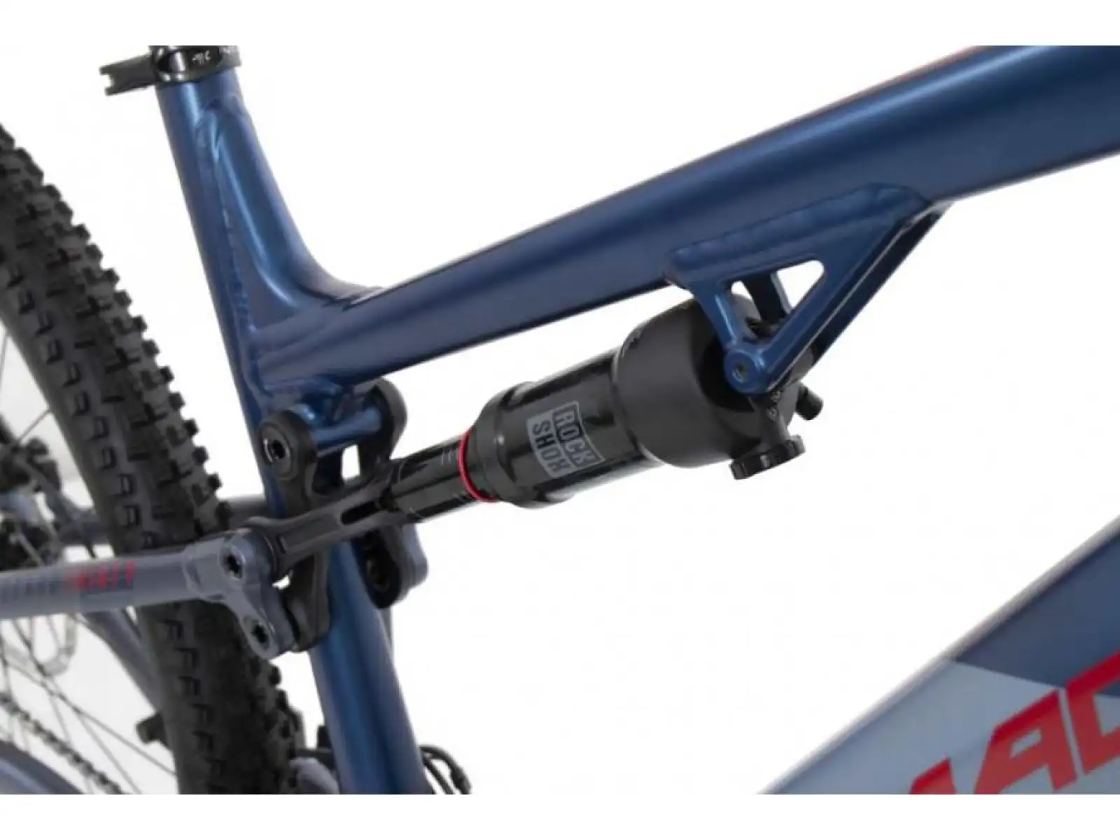 Rock Machine Blizzard INT e30-29 Matt Metalic Blue/Red full-suspension e-bike