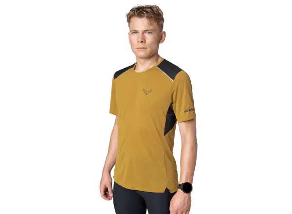 Dynafit Sky men's running T-shirt Tabacco