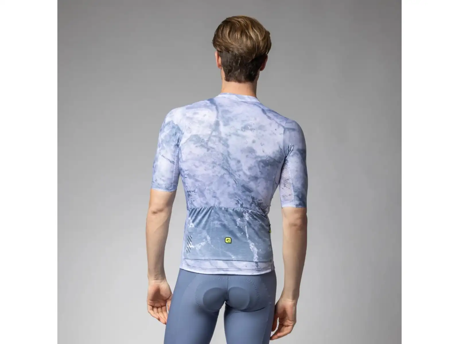 Alé PR-E Marble men's jersey short sleeve Steel Blue