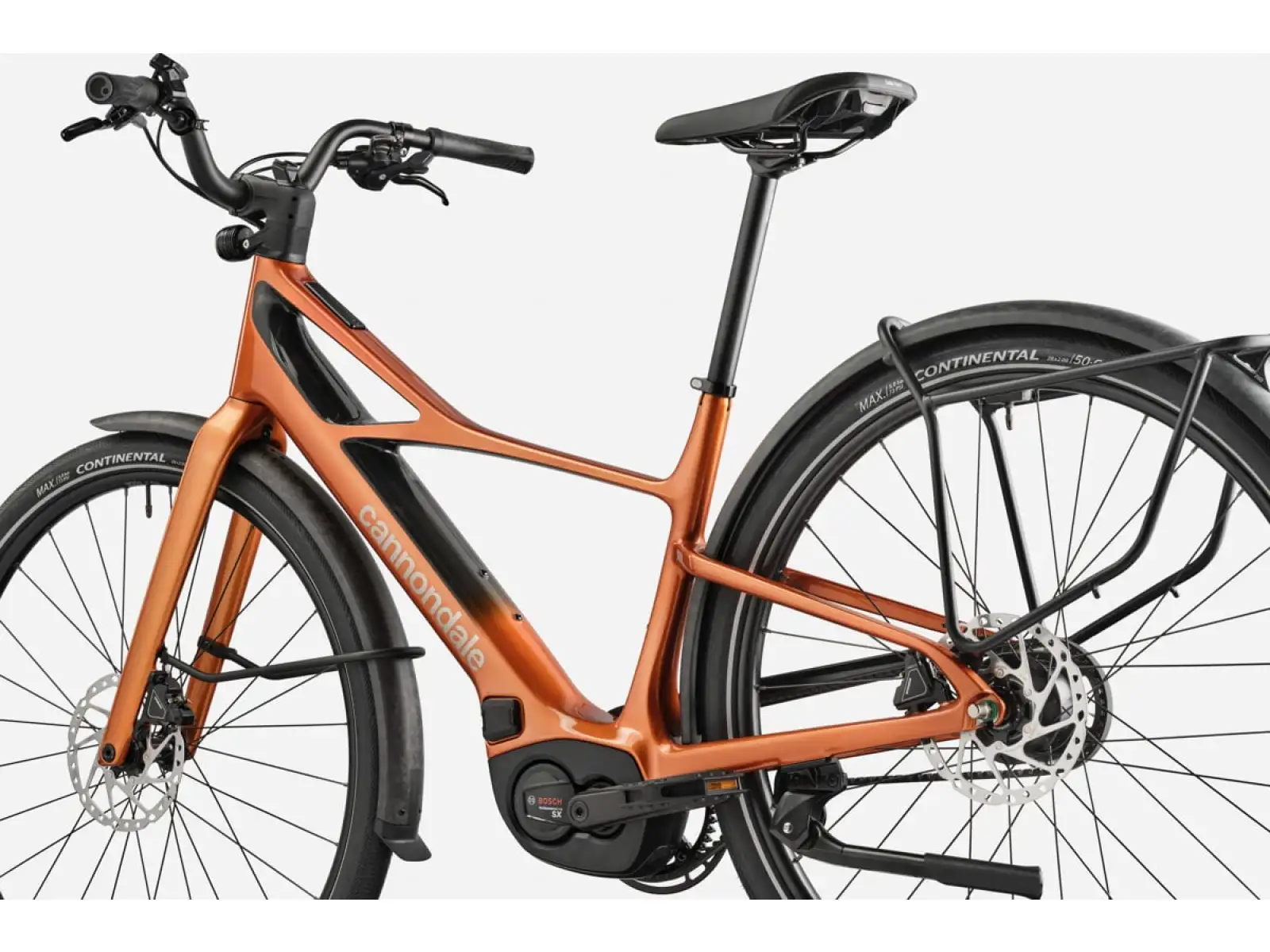 Cannondale FlyingV 2 Tiger eye city light e-bike