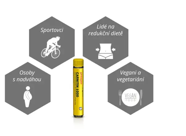 Sponser Carnitin 1000 fat burner L-Carnitine in ampoules