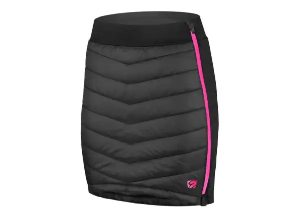 Etape Alaska insulated women's skirt black/pink