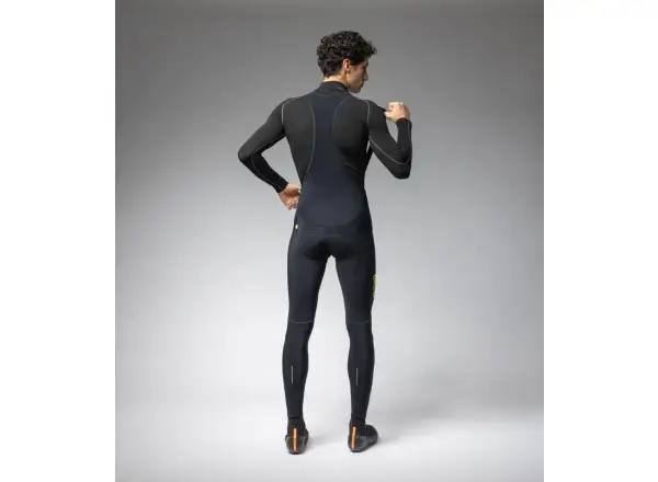 ALÉ Calzamaglia C/B Winter men's winter cycling pants black/fluo yellow