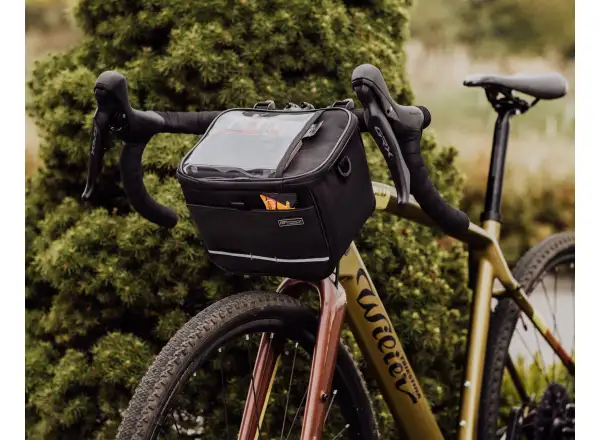 Force Cube handlebar bag 4 l black