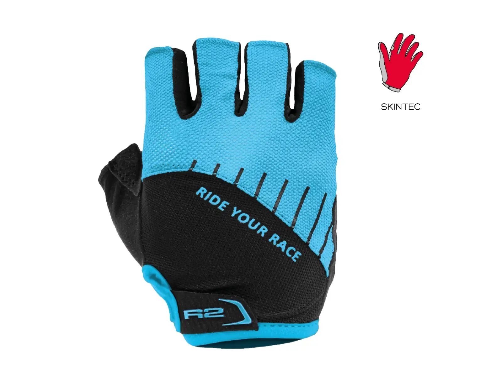 R2 Hoppy kids cycling gloves blue