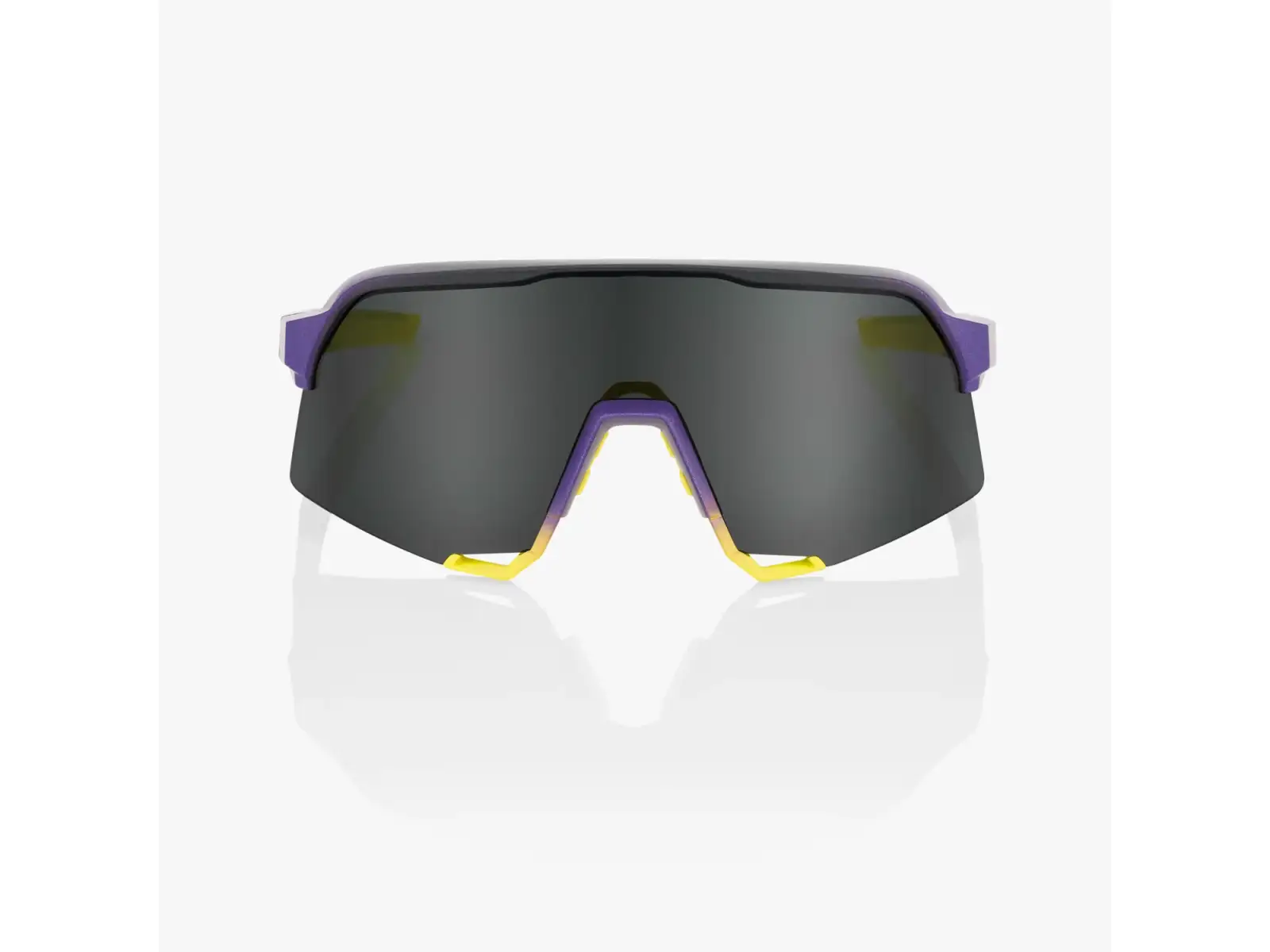 100% S3 Glasses Soft Tact Stone Matte Metallic Digital Brights/Smoke Lens