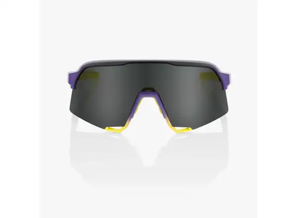 100% S3 Glasses Soft Tact Stone Matte Metallic Digital Brights/Smoke Lens
