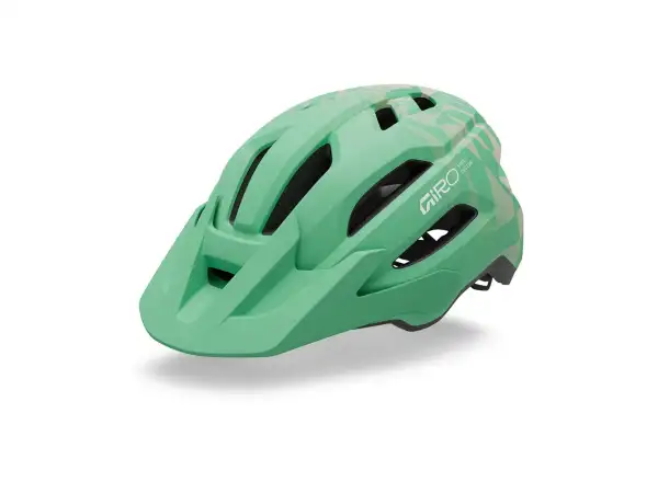 Giro Fixture II Youth children's helmet Mat Green Rush