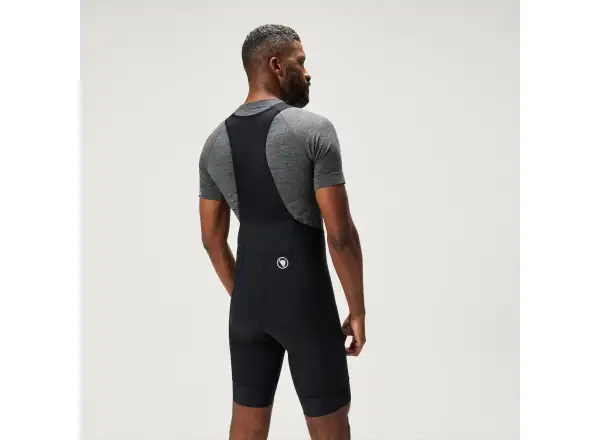 Endura Loop men's shorts with pad and bib Black
