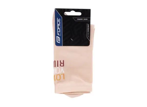 Force Love Your Ride socks cream
