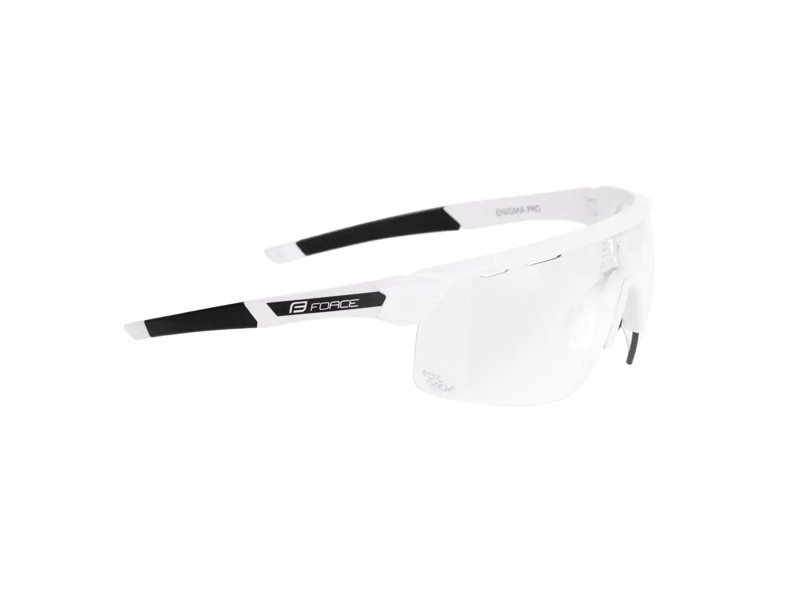 Force Enigma Pro cycling glasses white gloss/photochromic lens
