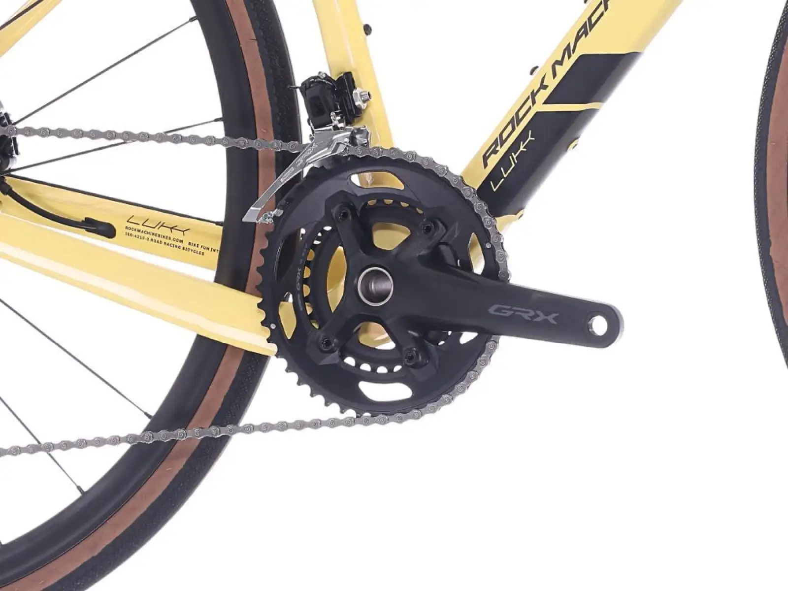 Rock Machine Lukk CR 60 gravel bike Gloss Sulfur Yellow