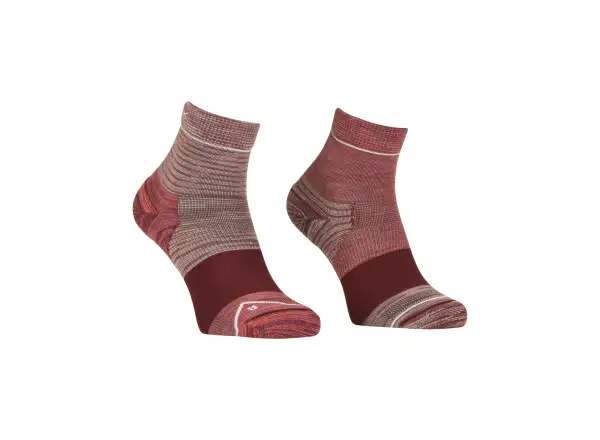 Ortovox Alpine Quarter Socks women's socks Wild Rose