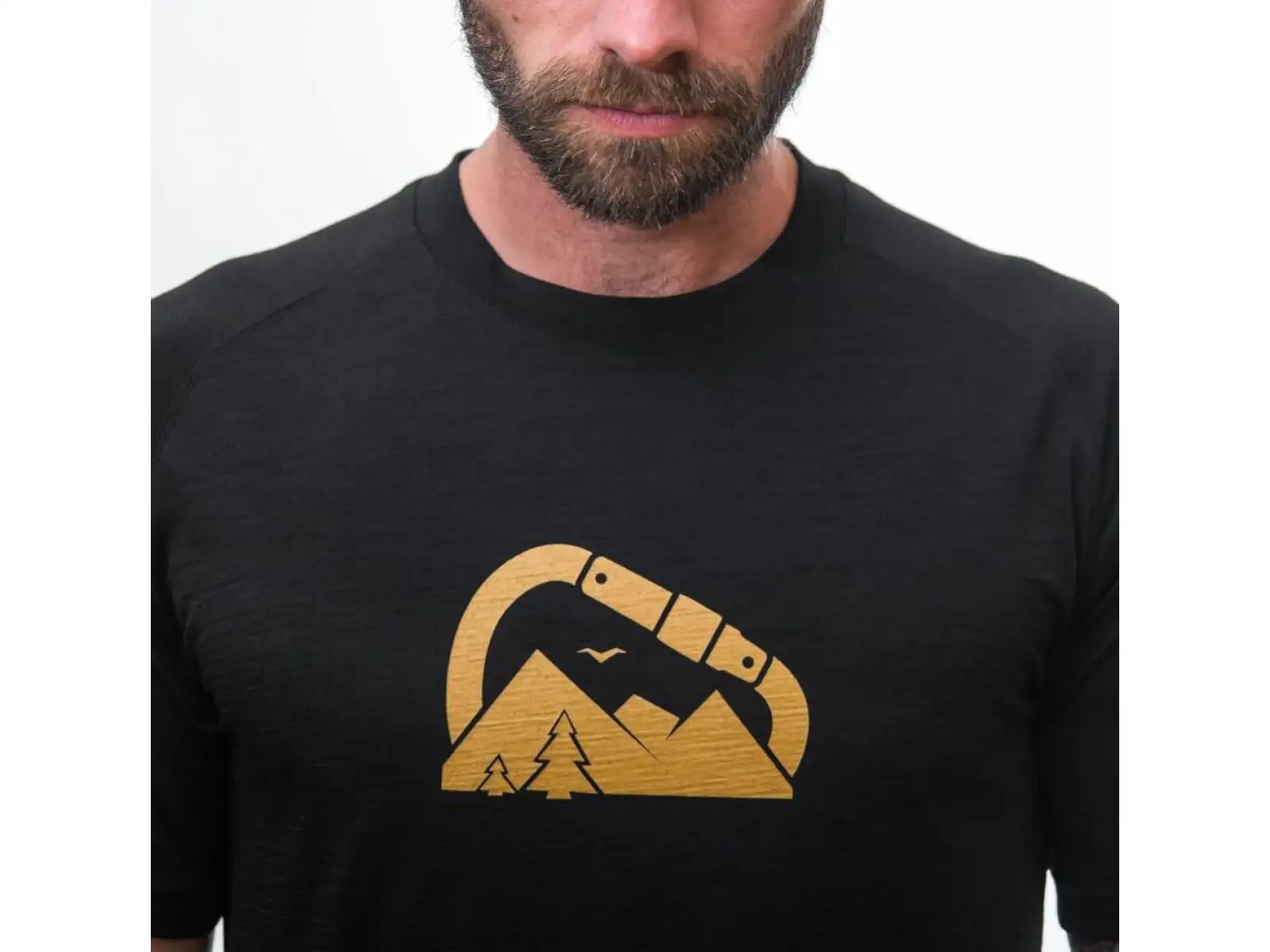 Sensor Merino Air PT Summit men's T-shirt short sleeve black