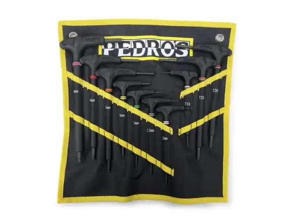 Pedros Pro T/L set of hex and Torx keys 10 pcs