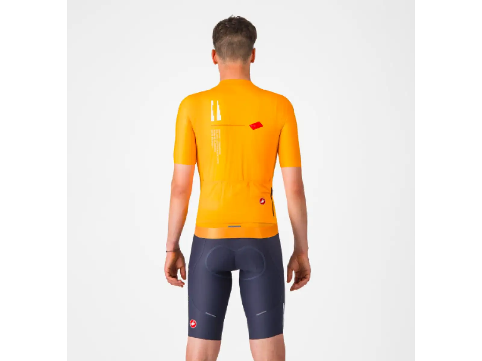 Castelli Espresso R-A/D men's shorts with pad and braces Twilight Blue