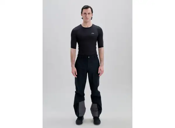 POC Layer Mid men's base layer short sleeve Uranium Black