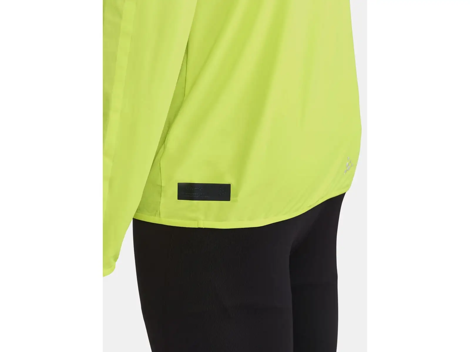 Craft Pro Hypervent Wind men's running shirt long sleeve yellow