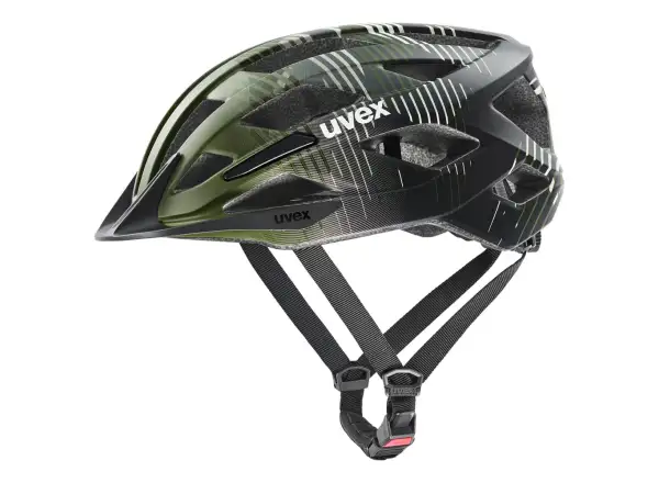 Uvex Air Wing 2 CC children's helmet Dark Olive-Black Matt