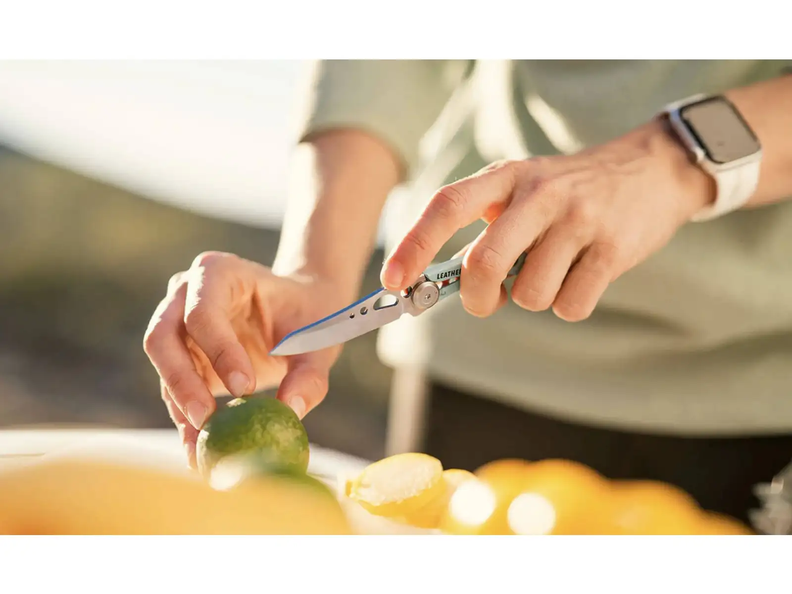 Leatherman KB knife OD green