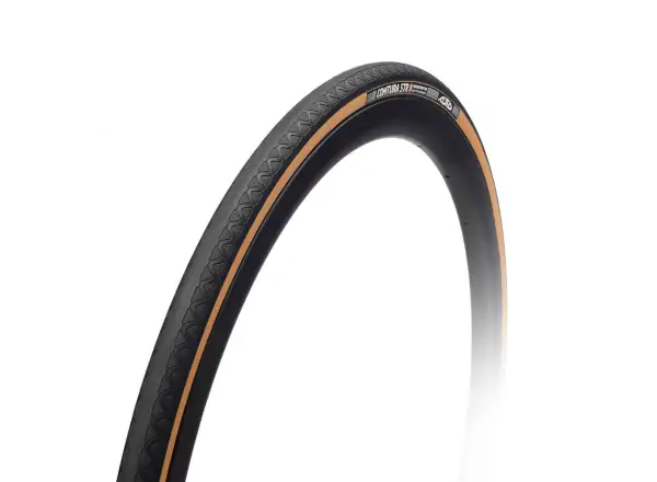 Tufo Comtura 5TR 700x25C tubeless road tire kevlar black/beige