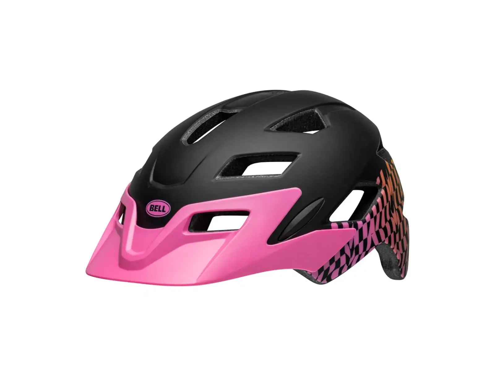 Bell Sidetrack Child/Youth helmet Mat Pink