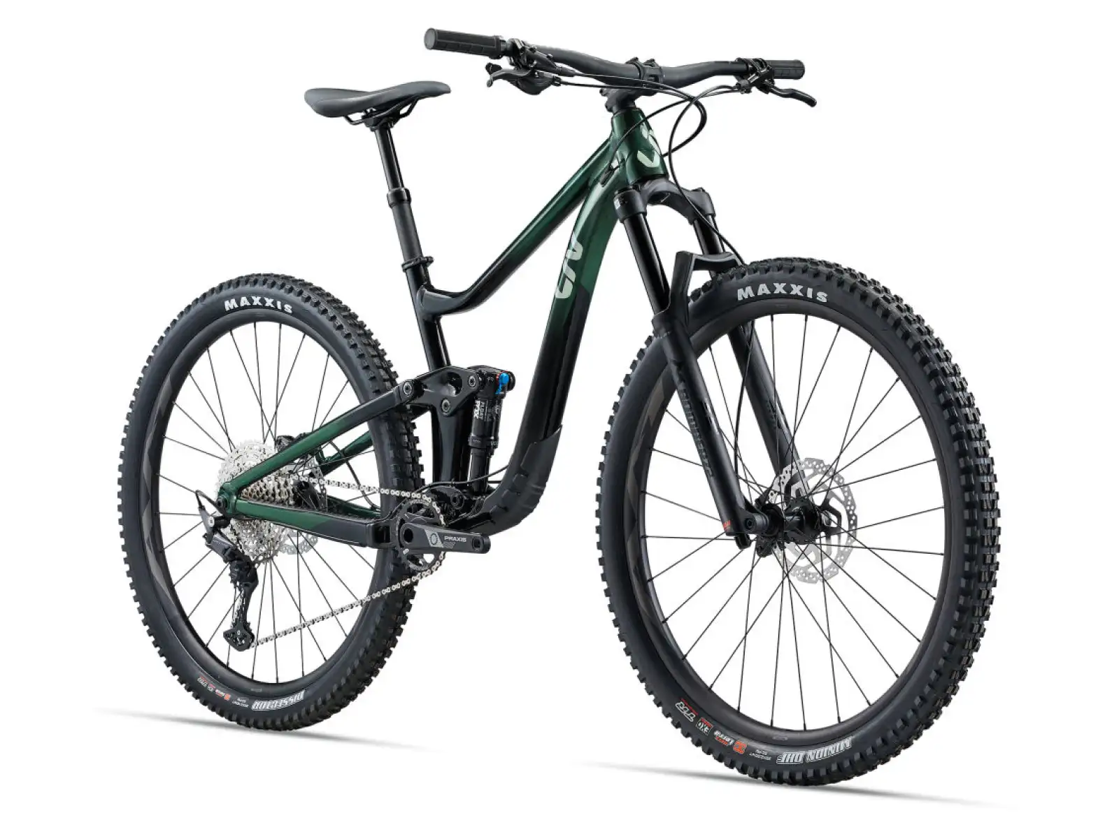 Liv Intrigue 29 1 full suspension mountain bike Kelp Forest
